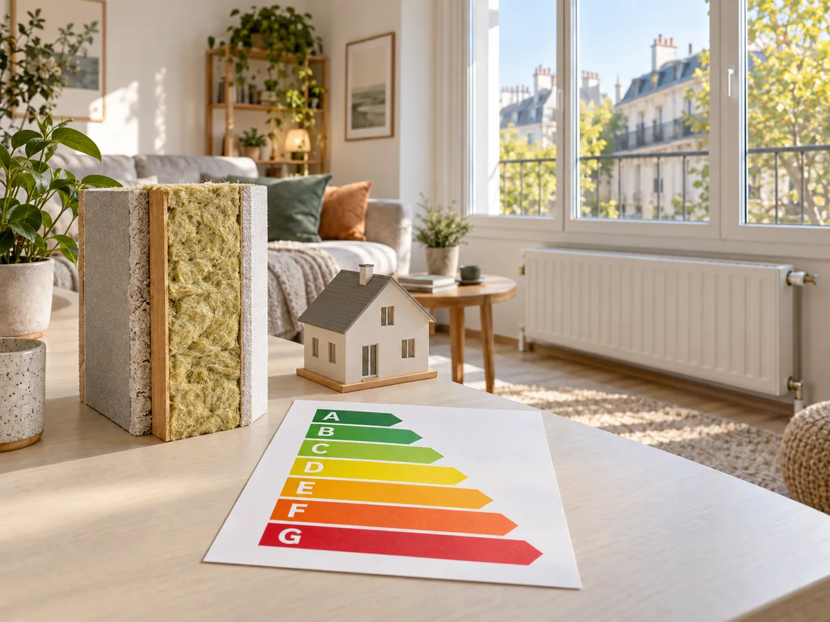 Classes DPE, isolation, fenêtre et radiateur pour comprendre la performance du logement